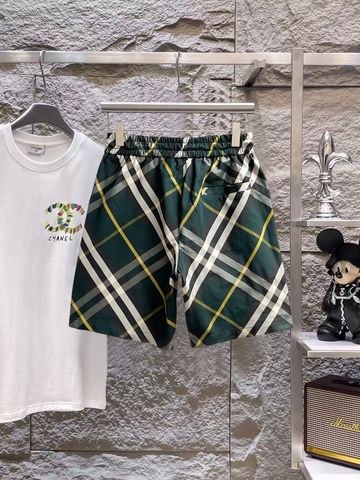 QUẦN SHORT NAM B B R CHECK DRAWCORD RELAXED FIT THÊU KỴ SĨ