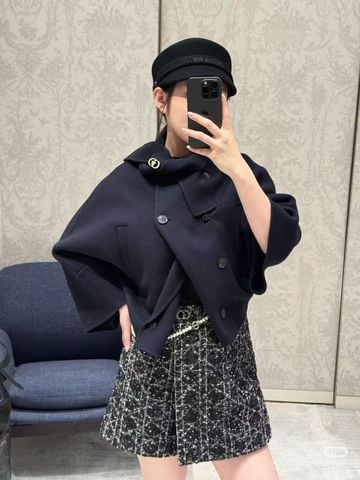 ÁO KHOÁC NỮ DIO LEN LÔNG CỪU CAO CẤP