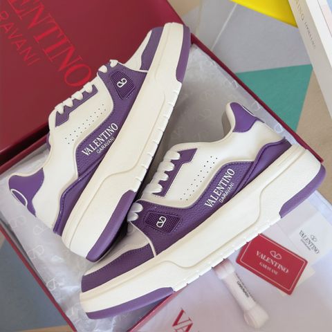 GIÀY THỂ THAO NAM NỮ UNISEX VAL TRAINER PHỐI TRẮNG – XÁM ĐẾ 4.5CM