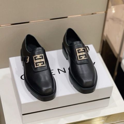 GIÀY NAM LOAFER GIV DA BÓNG/DA LỲ KHÓA 4G ĐEN SANG TRỌNG*