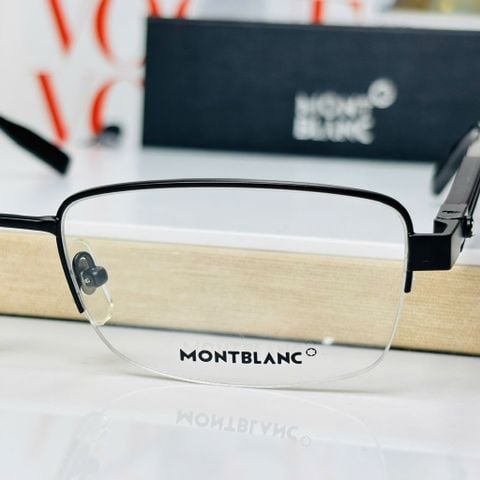 KÍNH MẮT NAM M B PHOM CHỮ NHẬT NỬA VIỀN – GỌNG KIM LOẠI THANH MẢNH