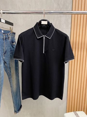 ÁO POLO NAM AMN DỆT GÂN KHÓA ZIP CỔ VIỀN TINH GỌN FORM SẠCH SANG