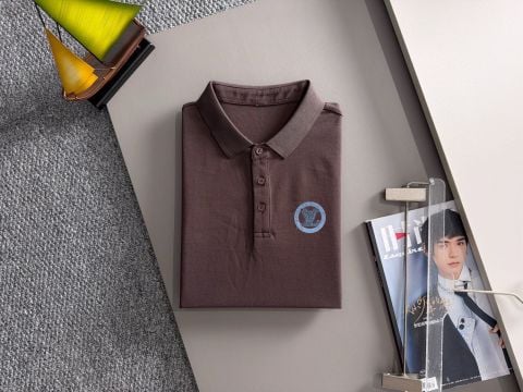 ÁO POLO NAM L V PHOM SUÔNG DỆT KIM SỢI COTTON CHẢI KỸ