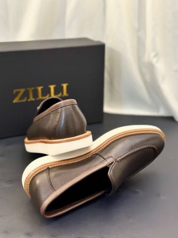 GIÀY LOAFER NAM Z L DA BÊ VÂN HẠT – PHOM Ý LỊCH LÃM, ĐẾ SIÊU NHẸ