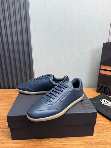 GIÀY SNEAKER NAM DA BÊ LỲ PHỐI DA LỘN, PHOM LOW-TOP TỐI GIẢN CAO CẤP