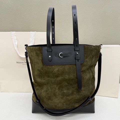 TÚI HOBO NAM NỮ MMG PHIÊN BẢN RUNWAY – DA LỘN PHỐI DA BÊ