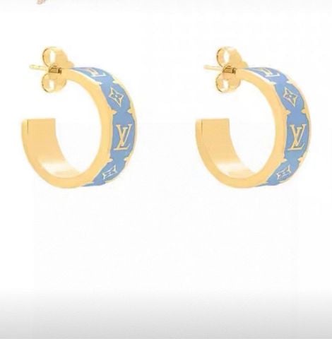 Bông  tai nữ  L*V – Monogram sang trọng, tinh giản