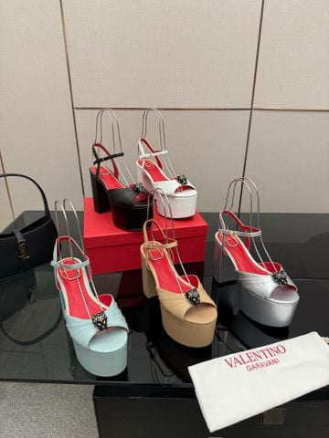 SANDAL CAO GÓT NỮ VLTN VLOGO SIGNATURE GÓT 11CM PHOM TÔN DÁNG NỔI BẬT