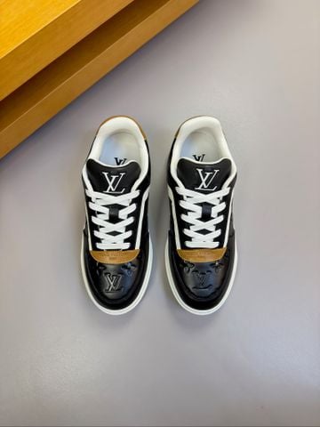 GIÀY SNEAKER NAM L V PHOM THỂ THAO THANH LỊCH • DA BÊ & CANVAS MONO • ĐẾ TPR SIÊU NHẸ