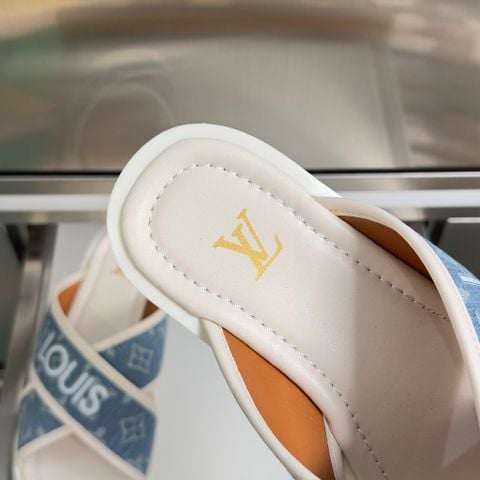 DÉP NAM L V PORTOFINO MONOGRAM QUAI CHÉO CHỮ NỔI