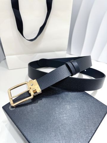 THẮT LƯNG NAM MONT BLANCT  HAI MẶT 3.5CM