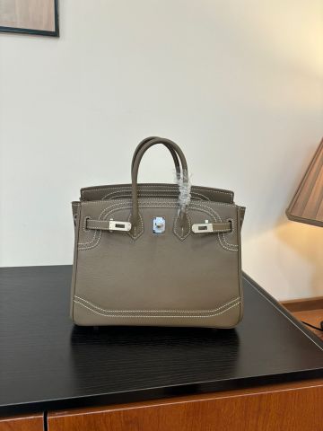 TÚI XÁCH NỮ HERM* BIRKIN 25 SWIFT – TAUPE THANH LỊCH