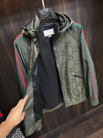 ÁO KHOÁC NAM GUCC HOODIE JACQUARD MONOGRAM SỌC WEB