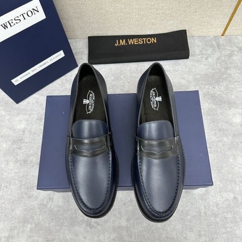 GIÀY NAM JMW* LOAFER 180 – DA BÊ CAO CẤP,
