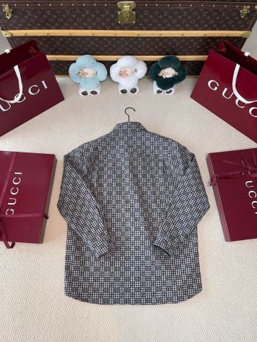 ÁO SƠ MI NAM GC HOẠ TIẾT GG JACQUARD SANG TRỌNG