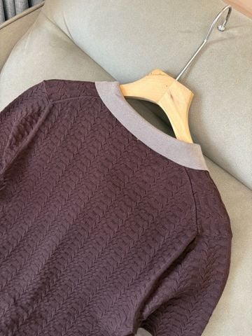 ÁO POLO NAM LP DỆT KIM JACQUARD HÌNH THOI CỔ PHỐI THANH LỊCH