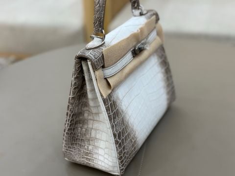 TÚI XÁCH NỮ H KELLY 25 DA CÁ SẤU HIMALAYA ĐẲNG CẤP