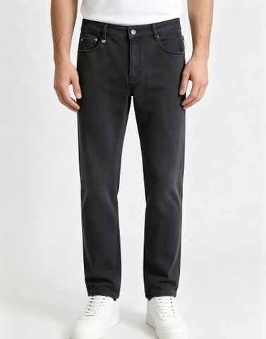 QUẦN JEANS NAM B C FIVE-POCKET STRAIGHT FIT – DENIM CONE, PHOM ỐNG SUÔNG GỌN