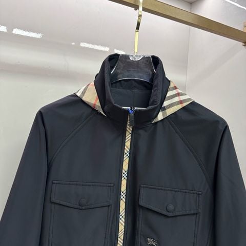 ÁO KHOÁC NAM B B R DÁNG WORKWEAR CỔ ĐỨNG PHỐI CHECK