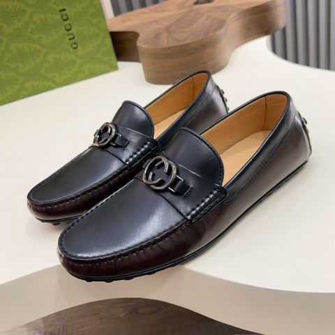 Giày moccasin nam GUCC* DRIVING LOAFER – PHIÊN BẢN DA BÒ CAO CẤP