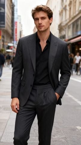 QUẦN ÂU NAM L P CẠP CAO LY ĐÔI, KHÓA TĂNG CHỈNH SARTORIAL