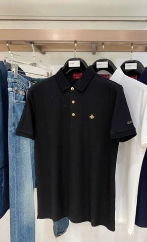 ÁO POLO NAM GC DỆT PIQUÉ 100% COTTON, LOGO ONG THÊU SẮC NÉT