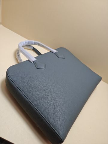 TÚI XÁCH NAM H BRIEFCASE DA GRAIN XÁM THANH LỊCH