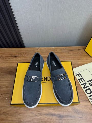 GIÀY SLIP ON NAM FEND* • DA LỘN