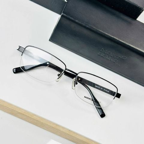 GỌNG KÍNH NAM MB  DÁNG NỬA VIỀN TỐI GIẢN THANH LỊCH