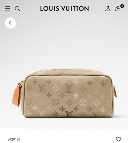 TÚI DOPP KIT NAM NỮ LV MONOGRAM SURPLUS CANVAS