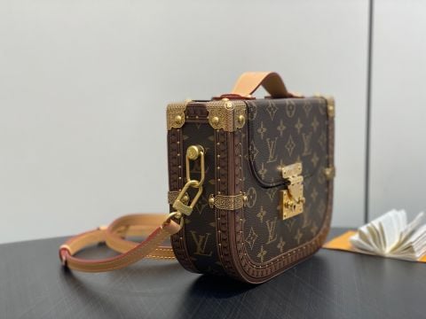 TÚI XÁCH NỮ LV* MONTSOURIS TRUNK MONOGRAM — TRUNK CỔ ĐIỂN