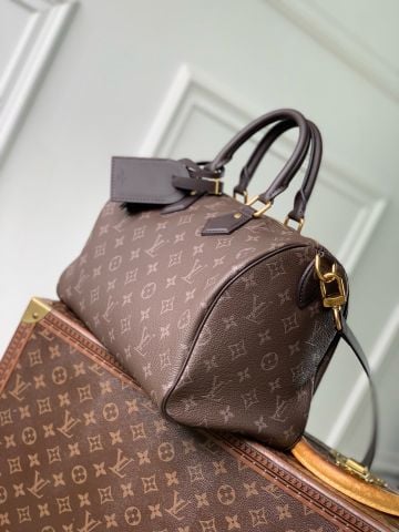 TÚI XÁCH NAM NỮ LV SPEEDY P9 BANDOULIÈRE MONOGRAM LEATHER