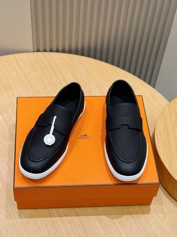 GIÀY MOCCASSIN NAM H M FREESTYLE DA BÊ EPSOM HERITAGE PHOM ÊM