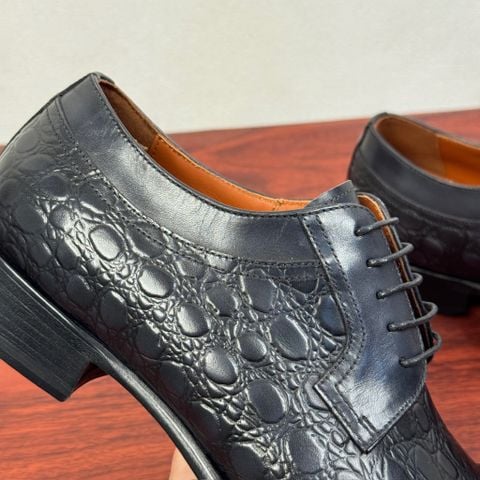 GIÀY TÂY NAM BRL VÂN DẬP NỔI PATINA THỦ CÔNG – OXFORD CAP-TOE