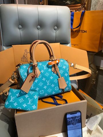 TÚI XÁCH NAM NỮ LV* SPEEDY P9 BANDOULIÈRE 25 DA MỀM CAO CẤP