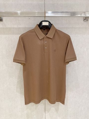ÁO POLO NAM LP DỆT GÂN SỢI COTTON DÀI TÂN CƯƠNG THÊU MONOGRAM TINH TẾ
