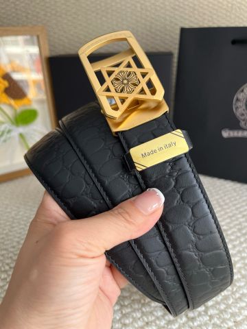 THẮT LƯNG NAM C H KHÓA TỰ ĐỘNG HỌA TIẾT HÌNH HỌC – DA BÒ DẬP VÂN CROCODILE