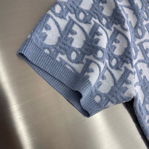 ÁO LEN CỘC TAY NAM D I DỆT JACQUARD OBLIQUE