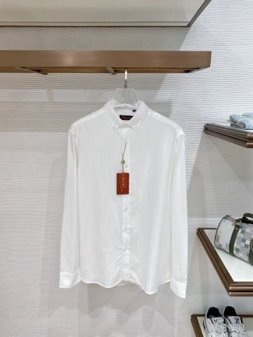 ÁO SƠ MI NAM LP LINEN CAO CẤP CỔ BUTTON-DOWN PHOM THANH LỊCH PHÓNG KHOÁNG