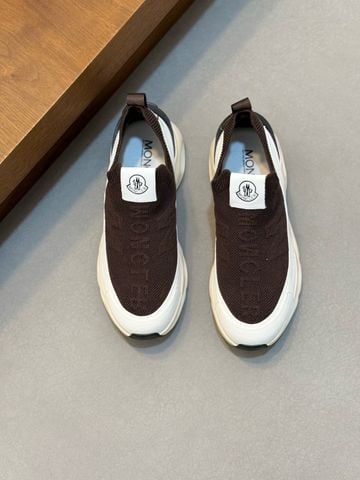 GIÀY SNEAKER NAM M C SLIP-ON MESH KNIT PHỐI CAO SU, ĐẾ KHÍ ĐA TẦNG