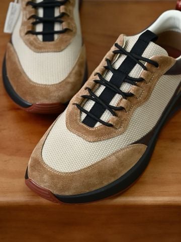 GIÀY SNEAKER NAM L P WEEK END WALK – TECHNICAL MESH PHỐI SUEDE, LÓT LÔNG MỀM, ĐẾ SIÊU NHẸ