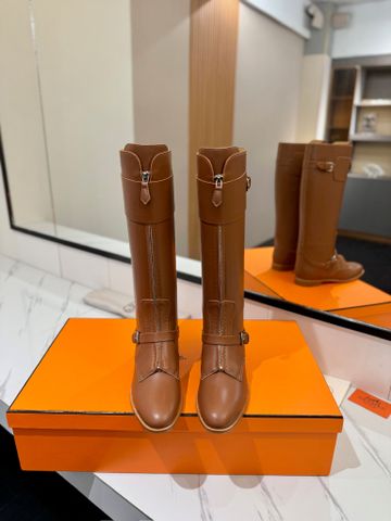 BOOT NỮ HER* DA BÒ CAO CỔ PHOM CƯỠI NGỰA TÔN CHÂN SIÊU THANH LỊCH