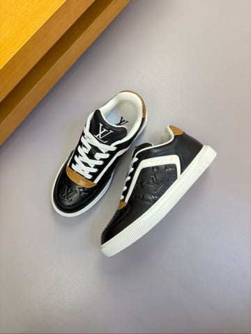 GIÀY SNEAKER NAM L V PHOM THỂ THAO THANH LỊCH • DA BÊ & CANVAS MONO • ĐẾ TPR SIÊU NHẸ