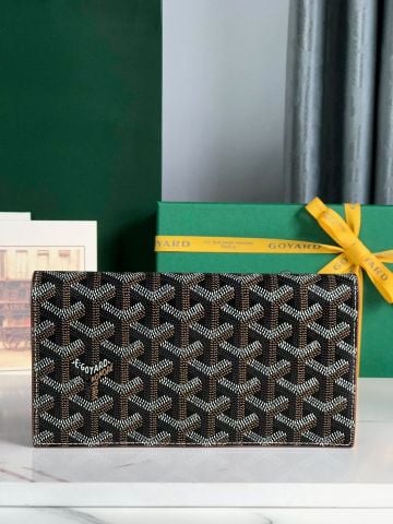 VÍ DÀI NAM NỮ GY RICHELIEU GOYARDINE CANVAS TRIPLE CHEVRON CHỮ Y