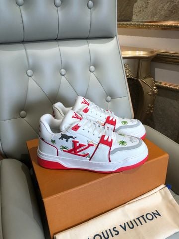 GIÀY SNEAKER NAM L V HỌA TIẾT SAFARI NHIỆT ĐỚI PHOM THỂ THAO NỔI BẬT