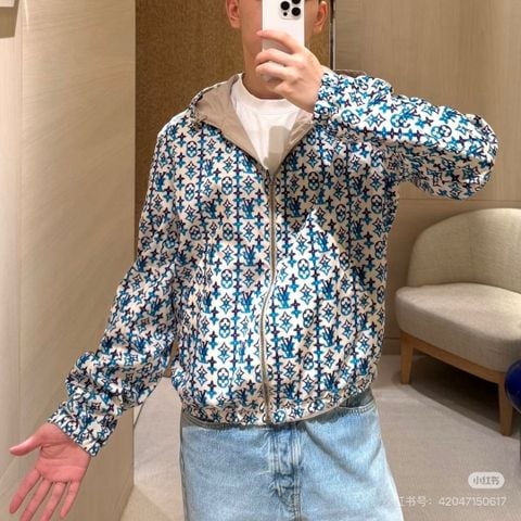 ÁO KHOÁC NAM L V 2 MẶT MONOGRAM OVERLAP PHIÊN BẢN SHOW