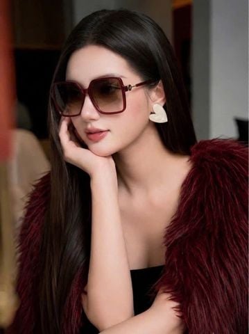 KÍNH MẮT NỮ F D O’LOCK DÁNG VUÔNG OVERSIZED GỌNG ACETATE
