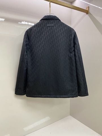 ÁO KHOÁC NAM PHIÊN BẢN BLOUSON CỔ BẺ OBLIQUE JACQUARD