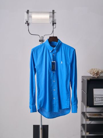 SƠ MI NAM R L LINEN LONG-SLEEVE BUTTON-DOWN – THÊU NGỰA MINI,