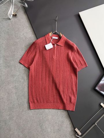 ÁO POLO NAM B C OLD MONEY SADDLE-SHOULDER KNIT LINEN PHA COTTON,